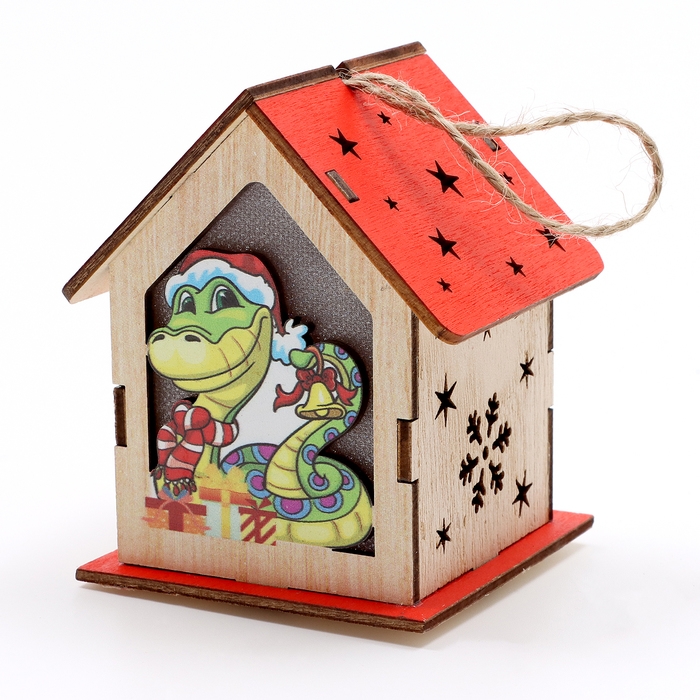 Декор с подсветкой «Сказочный дом», 6,5 × 6,5 × 8,5 см Декор с подсветкой «Сказочный дом», 6,5 × 6,5 × 8,5 см