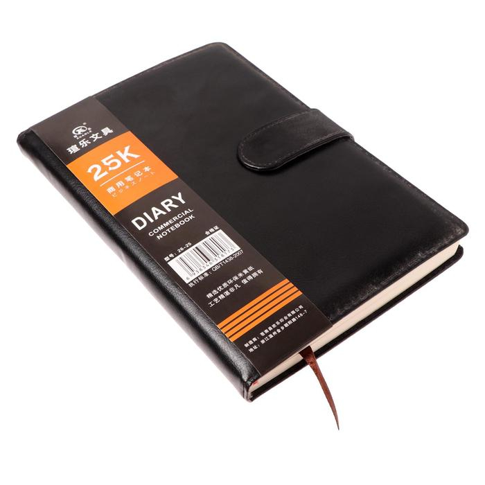 Органайзер А5, с хлястиком, 100 листов в линейку, обложка ПВХ, чёрный Органайзер А5, с хлястиком, 100 листов в линейку, обложка ПВХ, чёрный