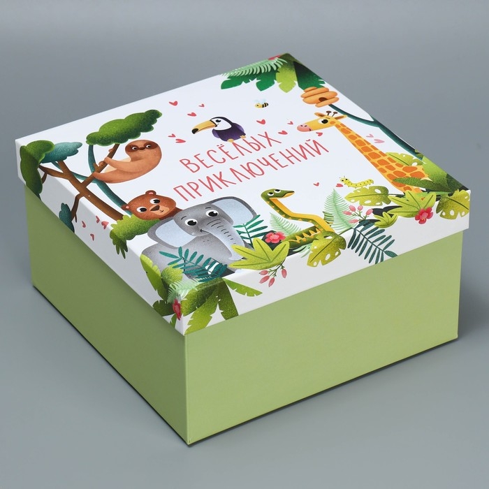 Набор коробок 5 в 1, упаковка подарочная, «Детский», 14 х 14 х 8‒22 х 22 х 12 см Набор коробок 5 в 1, упаковка подарочная, «Детский», 14 х 14 х 8‒22 х 22 х 12 см