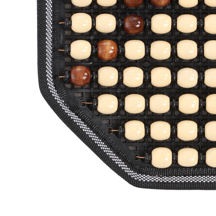 Накидка-массажер на сиденье 45&times;45 см, дерево, коричневый