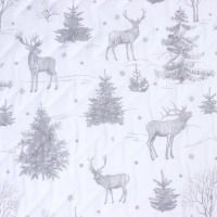 Покрывало LoveLife евро "Зимняя сказка" 200*210&plusmn;5см, микрофайбер, 100% п/э