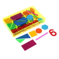 Касса счётных материалов "Учись считать", 132 штуки, МИКС Касса счётных материалов "Учись считать", 132 штуки, МИКС