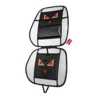 Накидка-массажер TORSO, 102&times;50 см, бамбук, массажная вставка поясницы