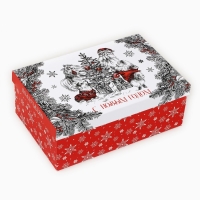 Набор подарочных коробок 5 в 1 «Уютного нового года», 22 х 14 х 8,5 ‒ 32.5 х 20 х 12.5 см, Новый год Набор подарочных коробок 5 в 1 «Уютного нового года», 22 х 14 х 8,5 ‒ 32.5 х 20 х 12.5 см, Новый год