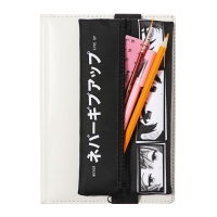 Пенал мягкий, 1 отделение, 95 х 200 мм, плоский, ПМ-шр28 Аниме, с резинкой для блокнота, Пенал мягкий, 1 отделение, 95 х 200 мм, плоский, ПМ-шр28 Аниме, с резинкой для блокнота,