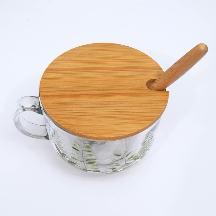 Кружка стеклянная &laquo;Весна&raquo;, 400 мл