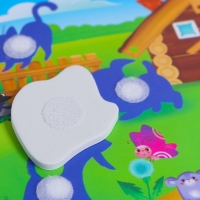 Игра на липучках «Где чья тень?» с мягкими деталями Игра на липучках «Где чья тень?» с мягкими деталями