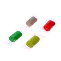 Набор для игры с пластилином &laquo;Веселый самолетик&raquo;, 4 баночки с пластилином, МИКС