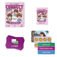 Настольная игра на ассоциации «Connect. Anime style», 100 карт, 10+ Настольная игра на ассоциации «Connect. Anime style», 100 карт, 10+