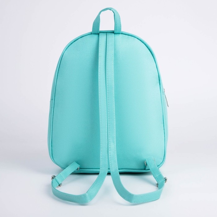 Рюкзак школьный текстильный c карманом &laquo;Волшебная лошадка&raquo;, светоотр. элементы, 27х23 х 10 см