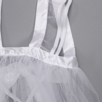 Карнавальный набор «Красивая выпускница»: фартук р. 40–48, банты 2 шт., гольфы Карнавальный набор «Красивая выпускница»: фартук р. 40–48, банты 2 шт., гольфы