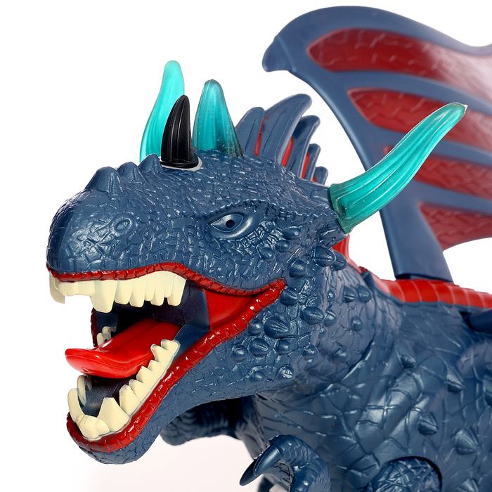 Дракон радиоуправляемый, дышит паром, световые и звуковые эффекты, работает от батареек Дракон радиоуправляемый, дышит паром, световые и звуковые эффекты, работает от батареек