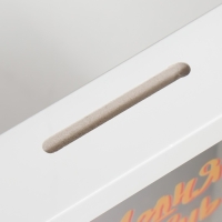 Копилка интерьерная пластик "Сегодня твой день!" 17х12х3,8 см Копилка интерьерная пластик "Сегодня твой день!" 17х12х3,8 см