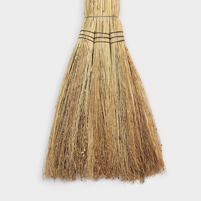 Веник 3-х лучевой &laquo;Сорго&raquo;, усиленный, 530 гр, 100 см
