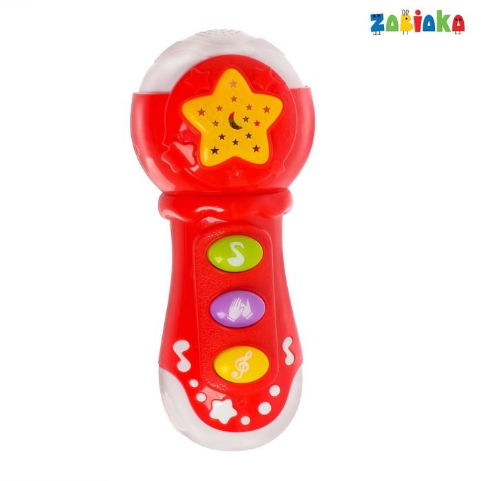 Музыкальная игрушка &laquo;Микрофон&raquo;, световые и звуковые эффекты