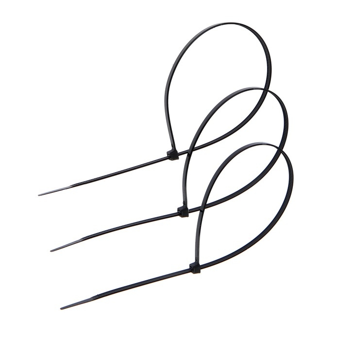 Хомут нейлоновый 4,8х370 мм, черный Хомут нейлоновый 4,8х370 мм, черный