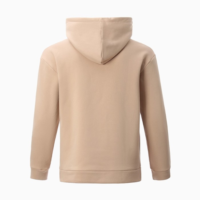 Толстовка мужская НАЧЁС, цвет бежевый, размер 46-48 (M-L)