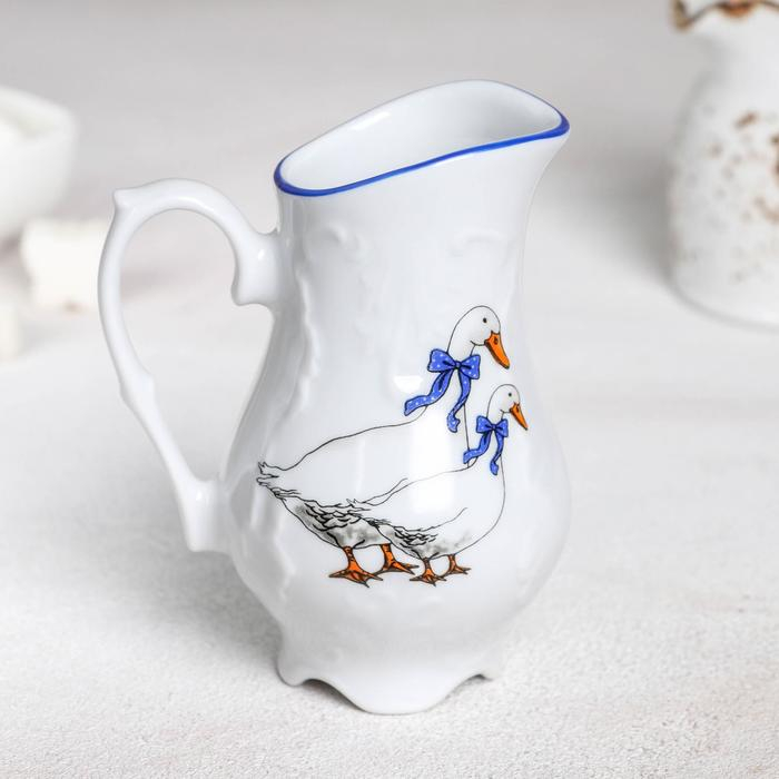 Молочник &laquo;Рококо. Гуси&raquo;, 200 мл