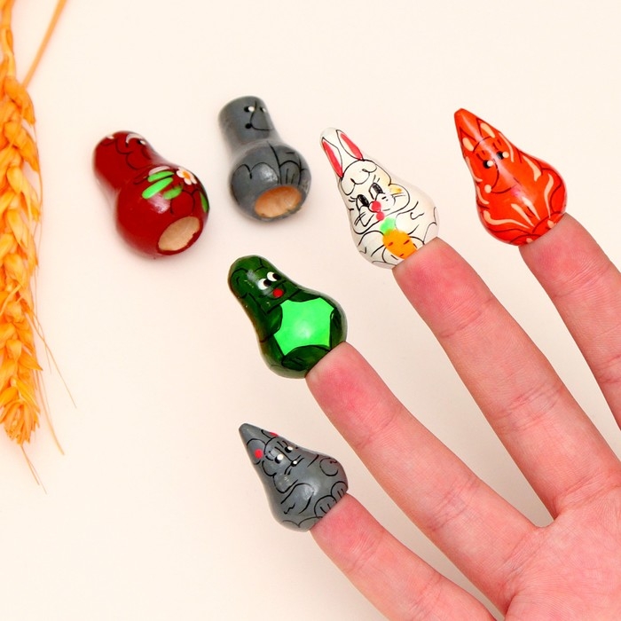 Пальчиковый театр в футляре &laquo;Теремок&raquo;