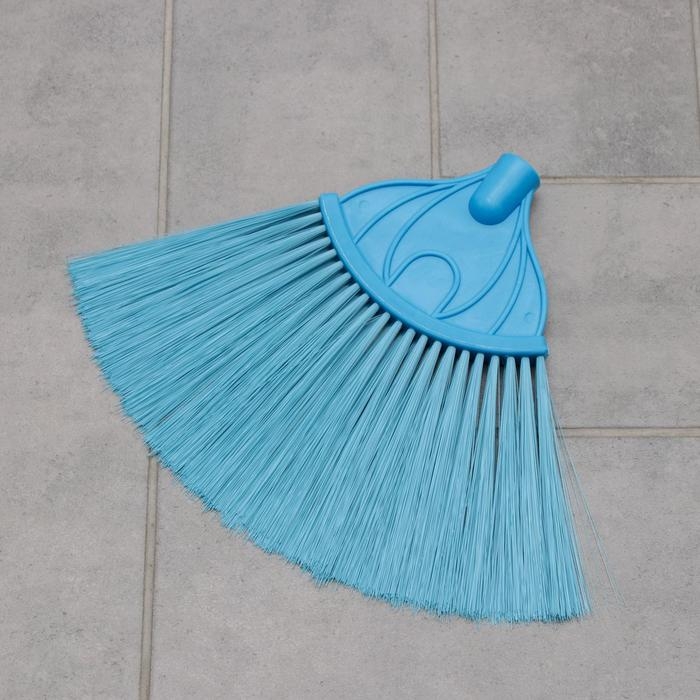 Метла веерная без черенка Доляна, 32&times;24,5 см, цвет МИКС