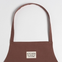 Фартук Этель "Kitchen" 60х70 см, цвет коричневый, 100% хлопок, саржа 220 г/м2 Фартук Этель "Kitchen" 60х70 см, цвет коричневый, 100% хлопок, саржа 220 г/м2