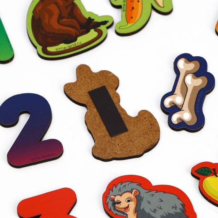 Развивающие магниты «Веселый счет» Развивающие магниты «Веселый счет»