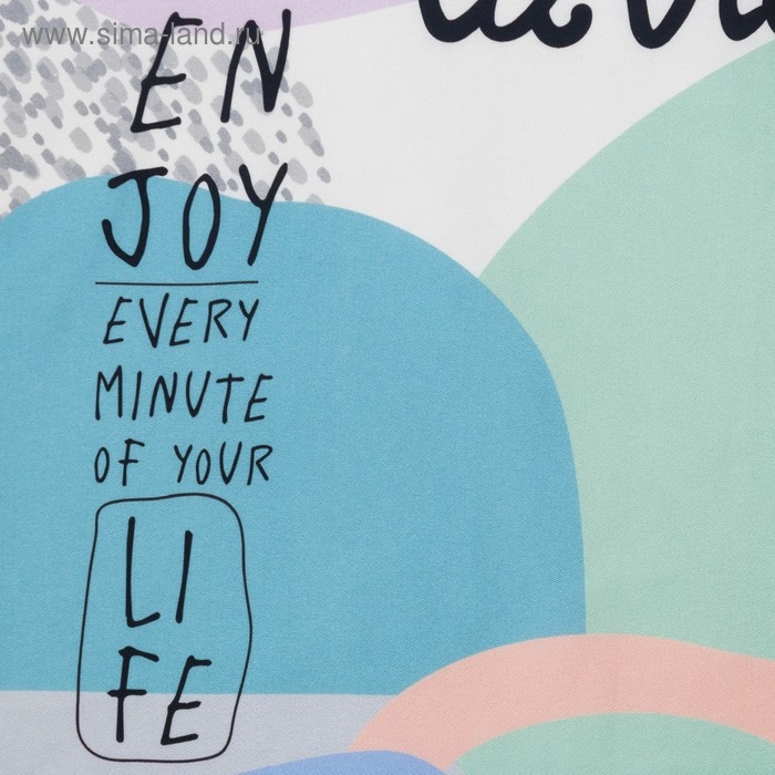 Фартук Этель &laquo;Се ля ви&raquo; 70х60 см, 100% хлопок, саржа 190 г/м2