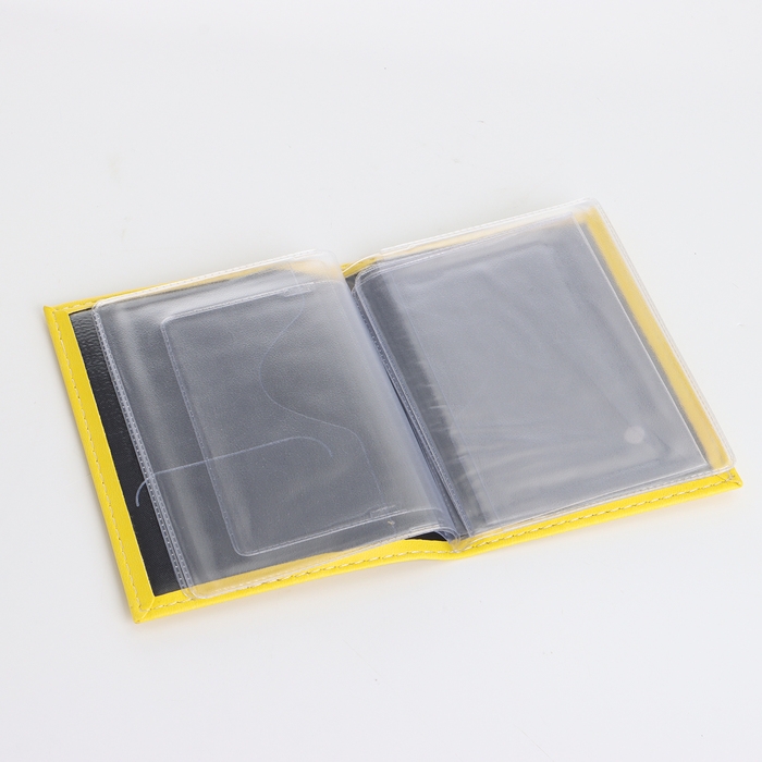 Обложка для автодокументов, цвет жёлтый Обложка для автодокументов, цвет жёлтый