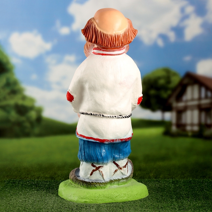 Садовая фигура "Дед Борис" 62х27х27см