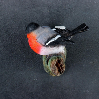 Подвесной декор "Снегири на ветке" 15х12х12см Подвесной декор "Снегири на ветке" 15х12х12см