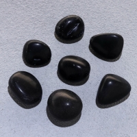 Набор для творчества "Обсидиан", галтовка, фракция 2-4 см, 100 г Набор для творчества "Обсидиан", галтовка, фракция 2-4 см, 100 г