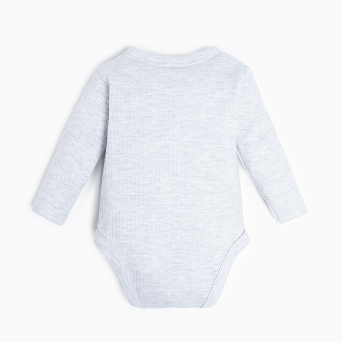 Боди детские с длинным рукавом Крошка Я Basic-3 шт рост 80-86 см Боди детские с длинным рукавом Крошка Я Basic-3 шт рост 80-86 см