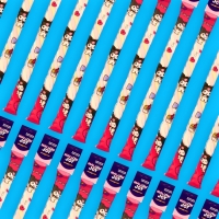 Маршмеллоу "KUROMI MALLOW JOY", в форме косички, 25 г