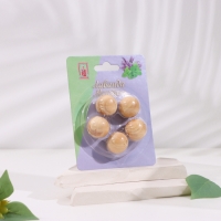 Аромашарики деревянные "Лаванда и ментол", 15 шт, Богатство Аромата Аромашарики деревянные "Лаванда и ментол", 15 шт, Богатство Аромата