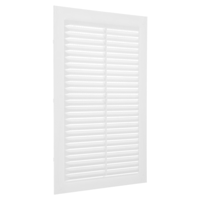 Решетка вентиляционная ZEIN Люкс Л170, 170 x 240 мм, с сеткой, неразъемная