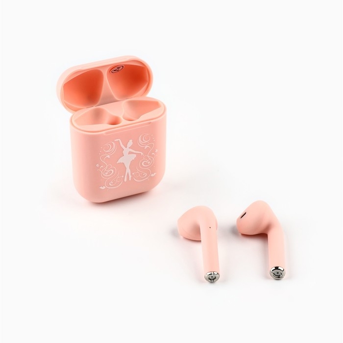 Наушники беспроводные новогодний подарок &laquo;Новый год: Балерина&raquo;, модель LV-144, 9,7 х 9,7 см