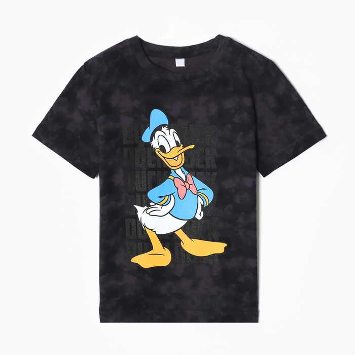 Футболка &laquo;Дональд Дак&raquo;, Disney, &laquo;Тай-дай&raquo;, рост 98-104