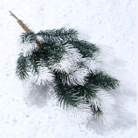 Декор «Ветвь заснеженной ели» Декор «Ветвь заснеженной ели»