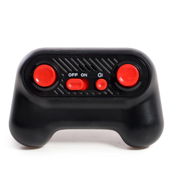 Машина-перевёртыш &laquo;Финт&raquo;, радиоуправляемая, работает от аккумулятора, световые эффекты, эффект дыма, цвет зеленый