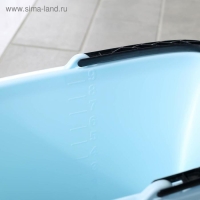 Ведро прямоугольное, 9,5 л, цвет МИКС