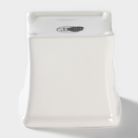 Банки для хранения специй и соусов BellaTenero, 6 предметов: солонка 100 мл, банка 200 мл, соусник 200 мл, фарфоровые, цвет белый