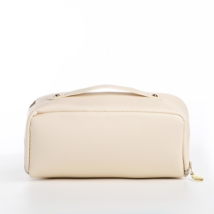 Косметичка на молнии, цвет бежевый Косметичка на молнии, цвет бежевый