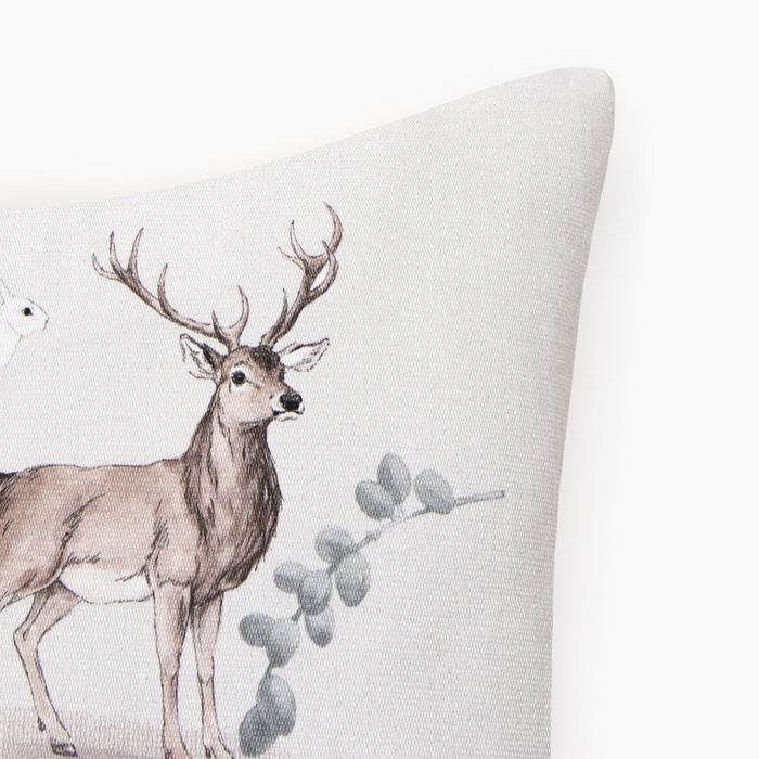 Наволочка декоративная "Этель" Snow forest 40х40&plusmn;4 см, 100% хлопок