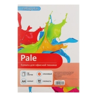 Бумага цветная А4, 50 листов Calligrata Пастель, оранжевая, 80 г/м² Бумага цветная А4, 50 листов Calligrata Пастель, оранжевая, 80 г/м²