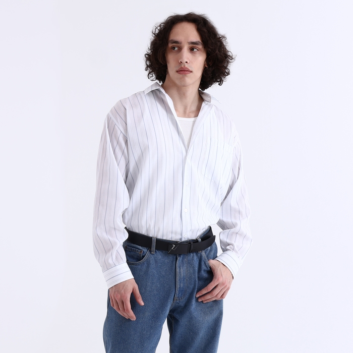 Ремень мужской «Великан», ширина 4 см, автомат, пряжка металл, цвет чёрный Ремень мужской «Великан», ширина 4 см, автомат, пряжка металл, цвет чёрный