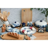 Блинница Доляна «Свиристель», d=23 см, цвет белый Блинница Доляна «Свиристель», d=23 см, цвет белый