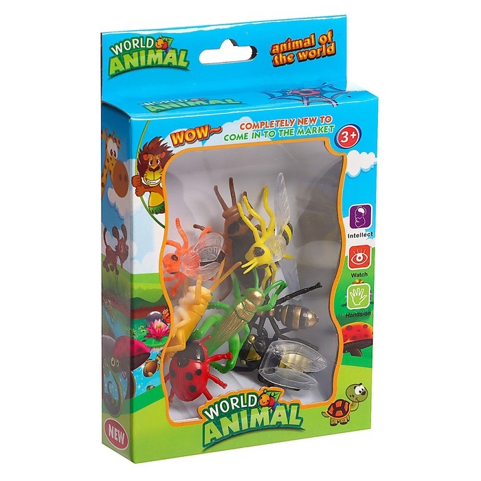 Набор животных &laquo;Насекомые&raquo;, 8 фигурок, МИКС