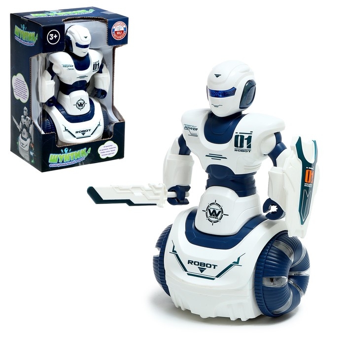 Робот «Шунтик», русское озвучивание, световые эффекты, работает от батареек Робот «Шунтик», русское озвучивание, световые эффекты, работает от батареек