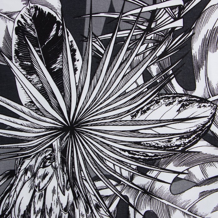 Полотенце Этель Palm leaves 40х73 см, 100% хлопок, саржа 190 г/м2