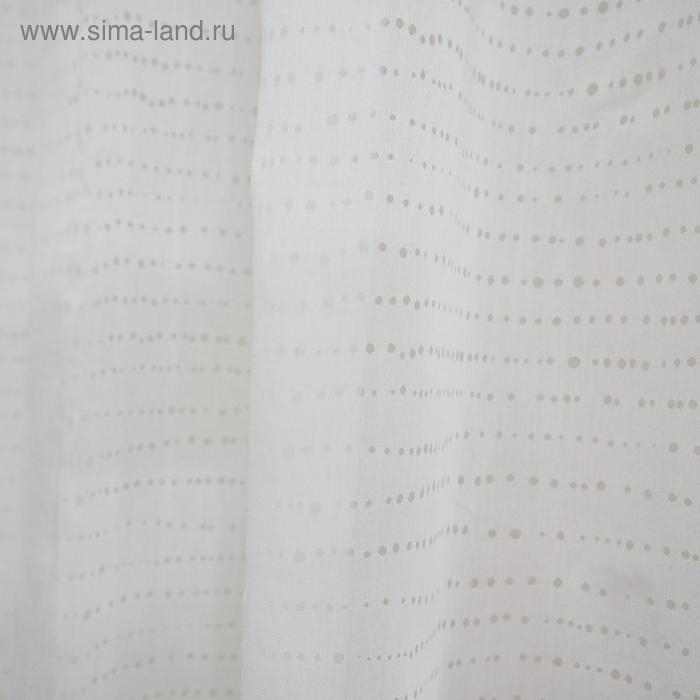 Штора-тюль Witerra деворе Капли 150х275см, белый, пэ100%